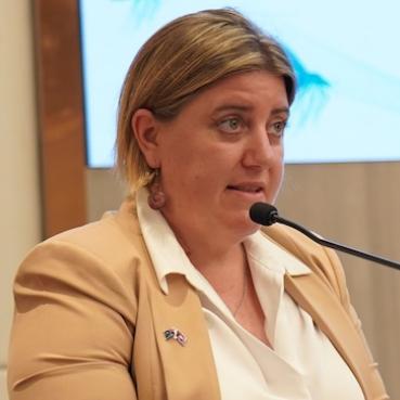 Retrato de Benita Sommerville, Chefe de Missão Adjunta, Embaixada da Austrália 