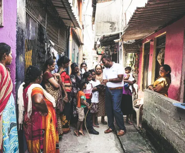 Educação comunitária sobre Wolbachia Sri Lanka