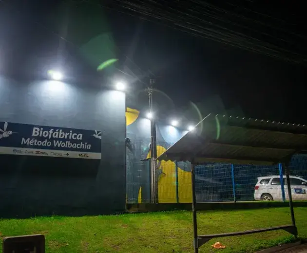 foto externa da fábrica de produtos biológicos da wolbito do brasil