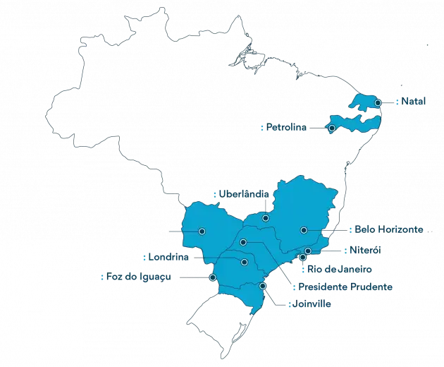 Mapa do Brasil WMP