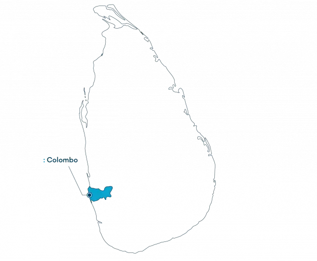 Mapa do Sri Lanka WMP