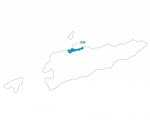 Mapa de Timor-Leste WMP