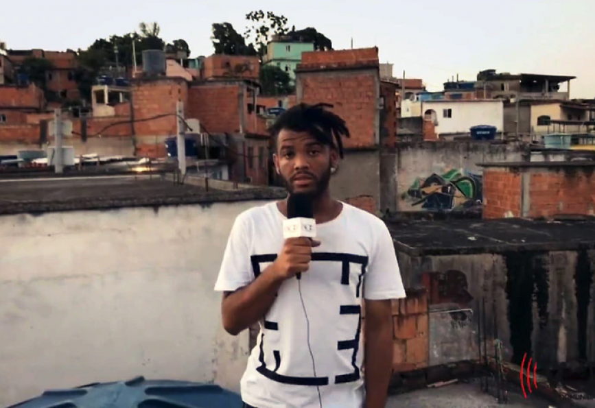 Rene Silva no Brasil