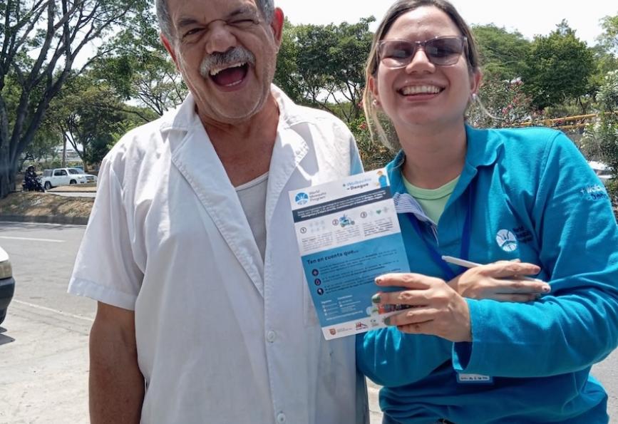 Funcionários de World Mosquito Program Cali, na Colômbia