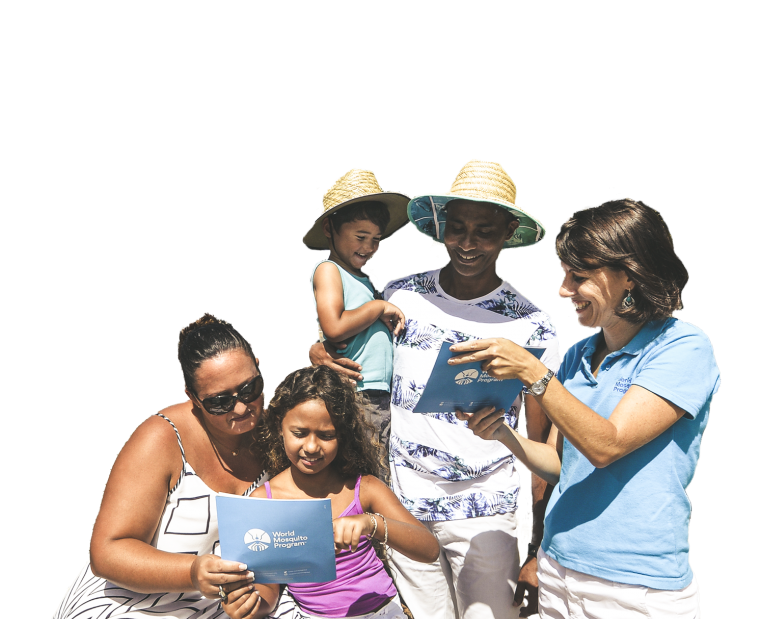 treinamento da equipe para a comunidade